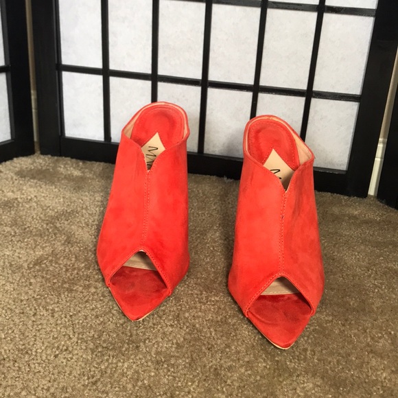 Faux suede mules - Picture 2 of 3